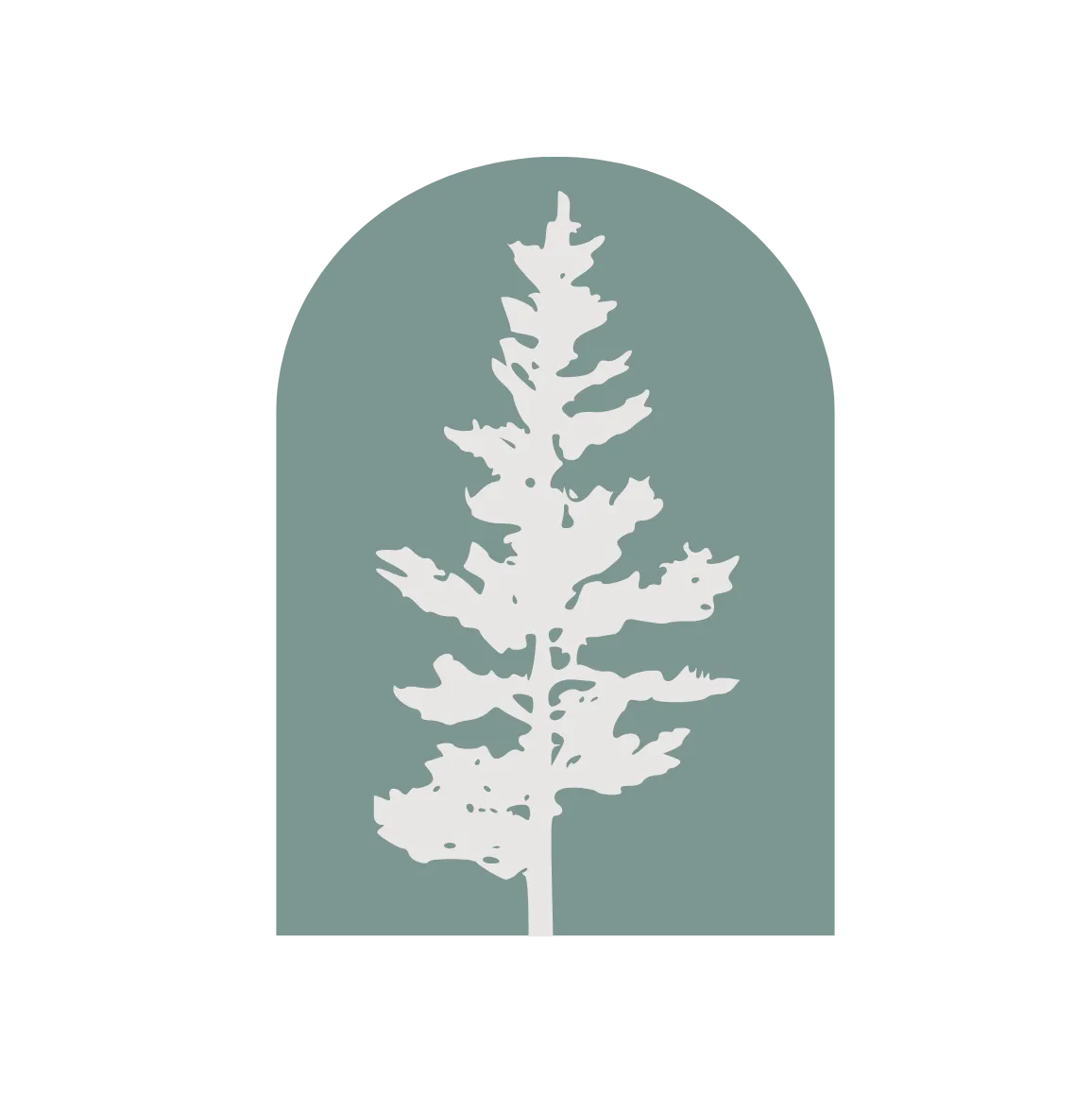 The Pine Tree Clinic Psychology White Logo